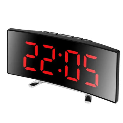 Gekrümmte LED-Digitaluhr